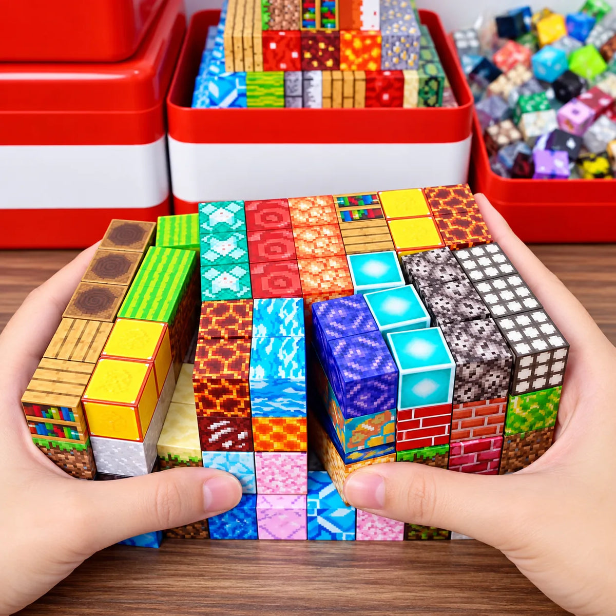 CUBOS MAGNETICOS 312pz
