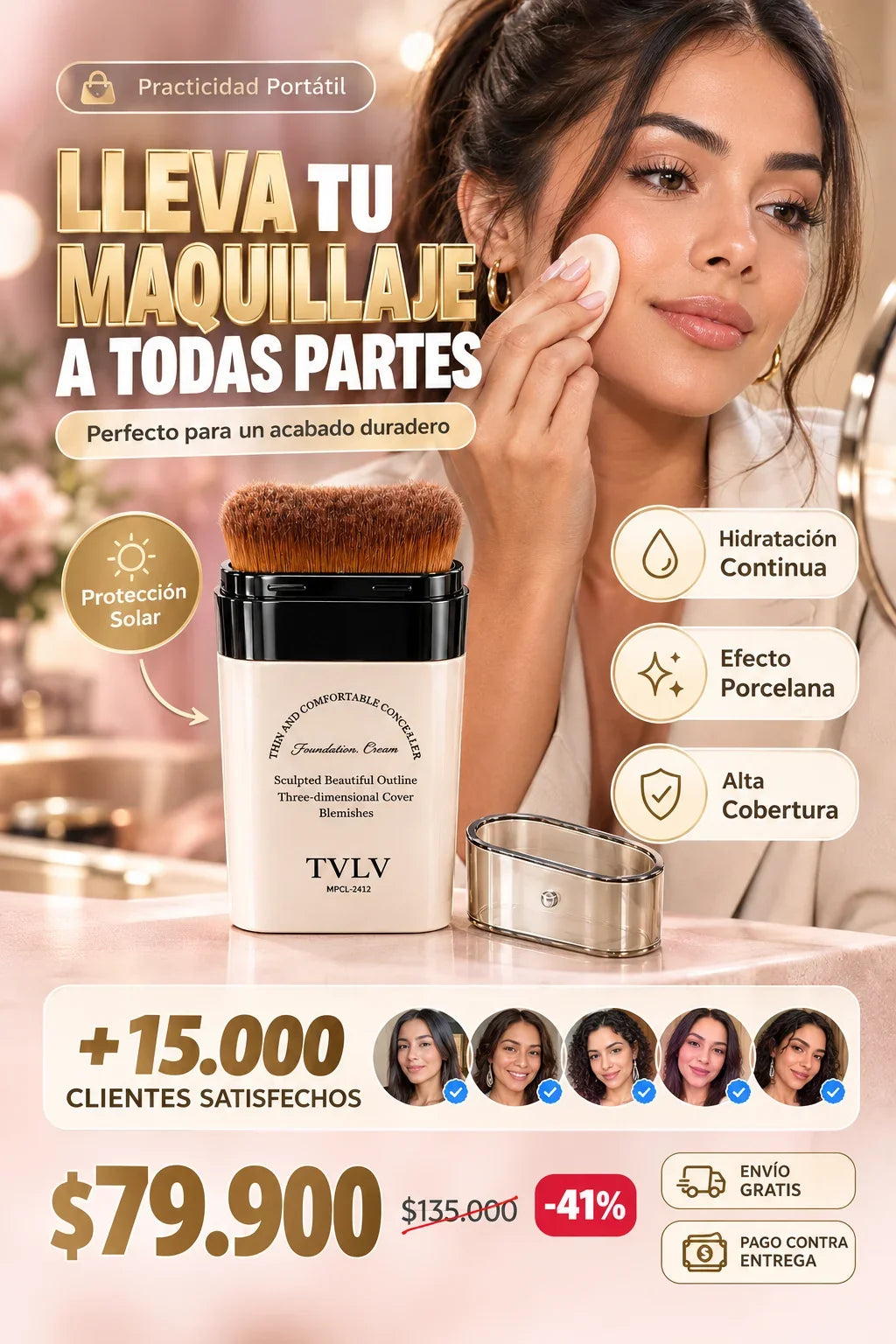 Base Corrector TVLV 3 En 1