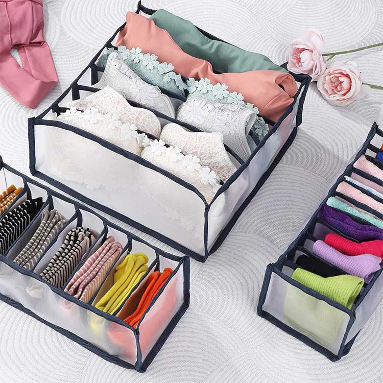 ORGANIZADORES DE ROPA INTERIOR X3